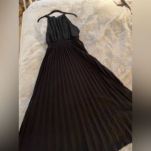 Halter Accordion dress